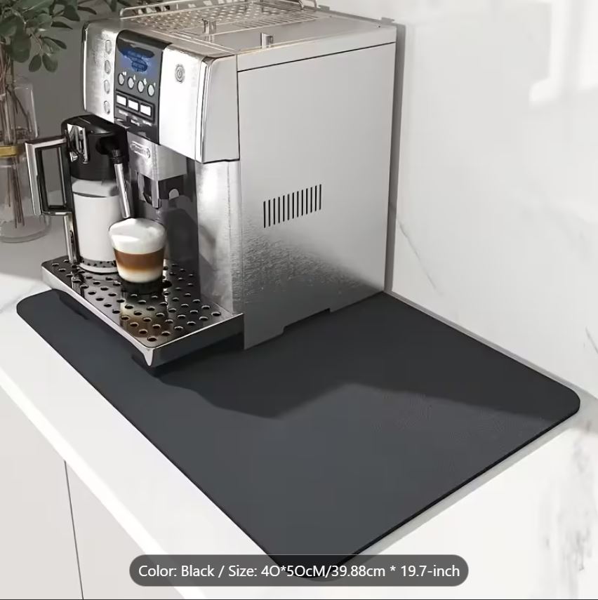 Super Absorbent Drying Mat - Heat-Resistant Non-Slip Kitchen Counter Mat image 2