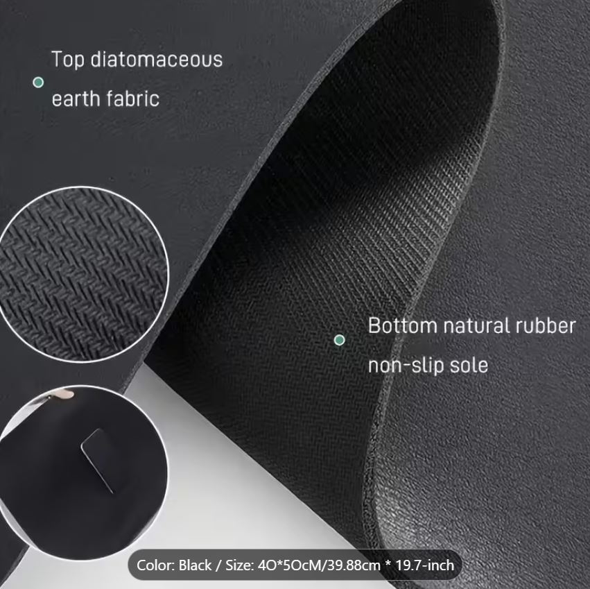 Super Absorbent Drying Mat - Heat-Resistant Non-Slip Kitchen Counter Mat image 3