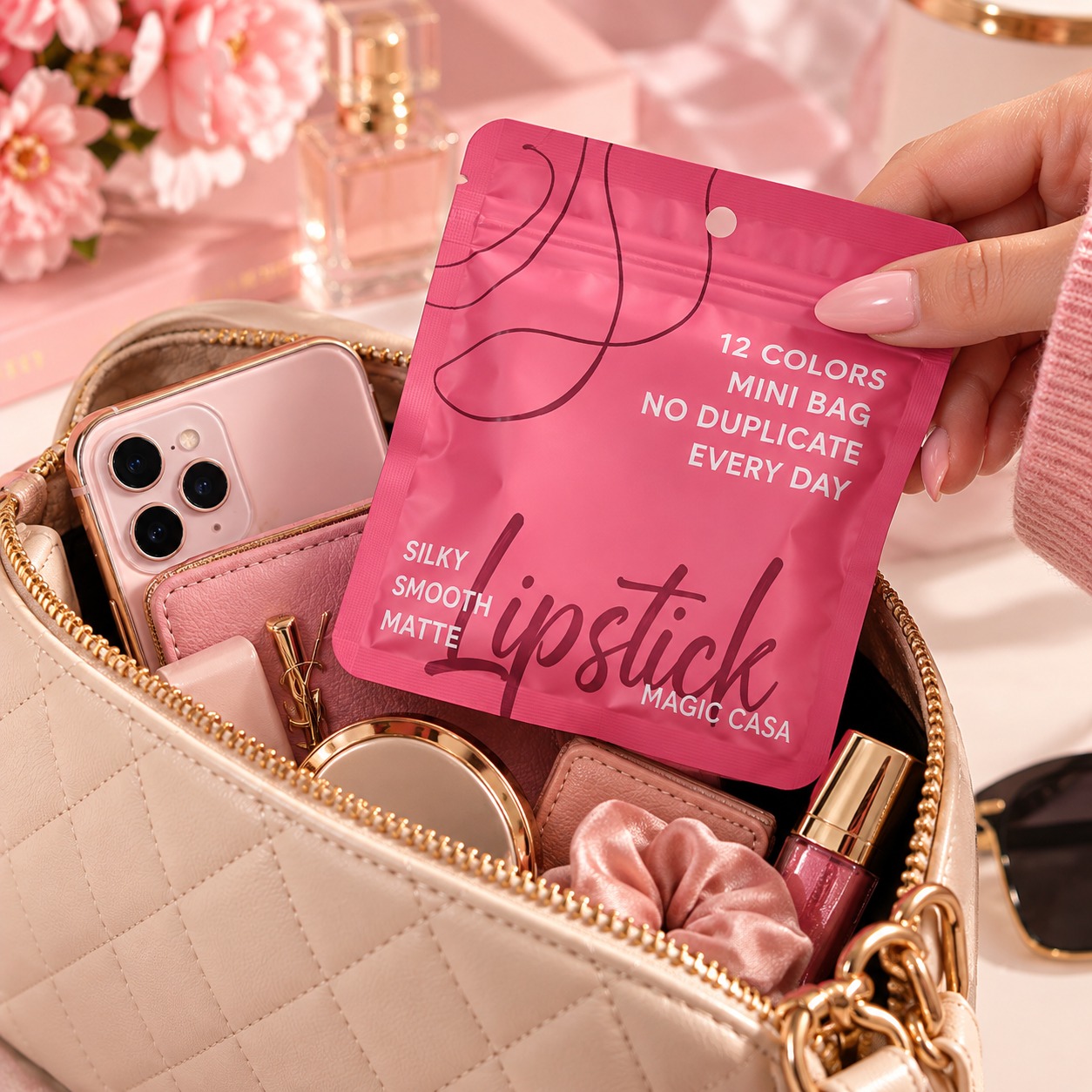 Long-lasting Matte Capsule Lipstick, 12pcs set image 3