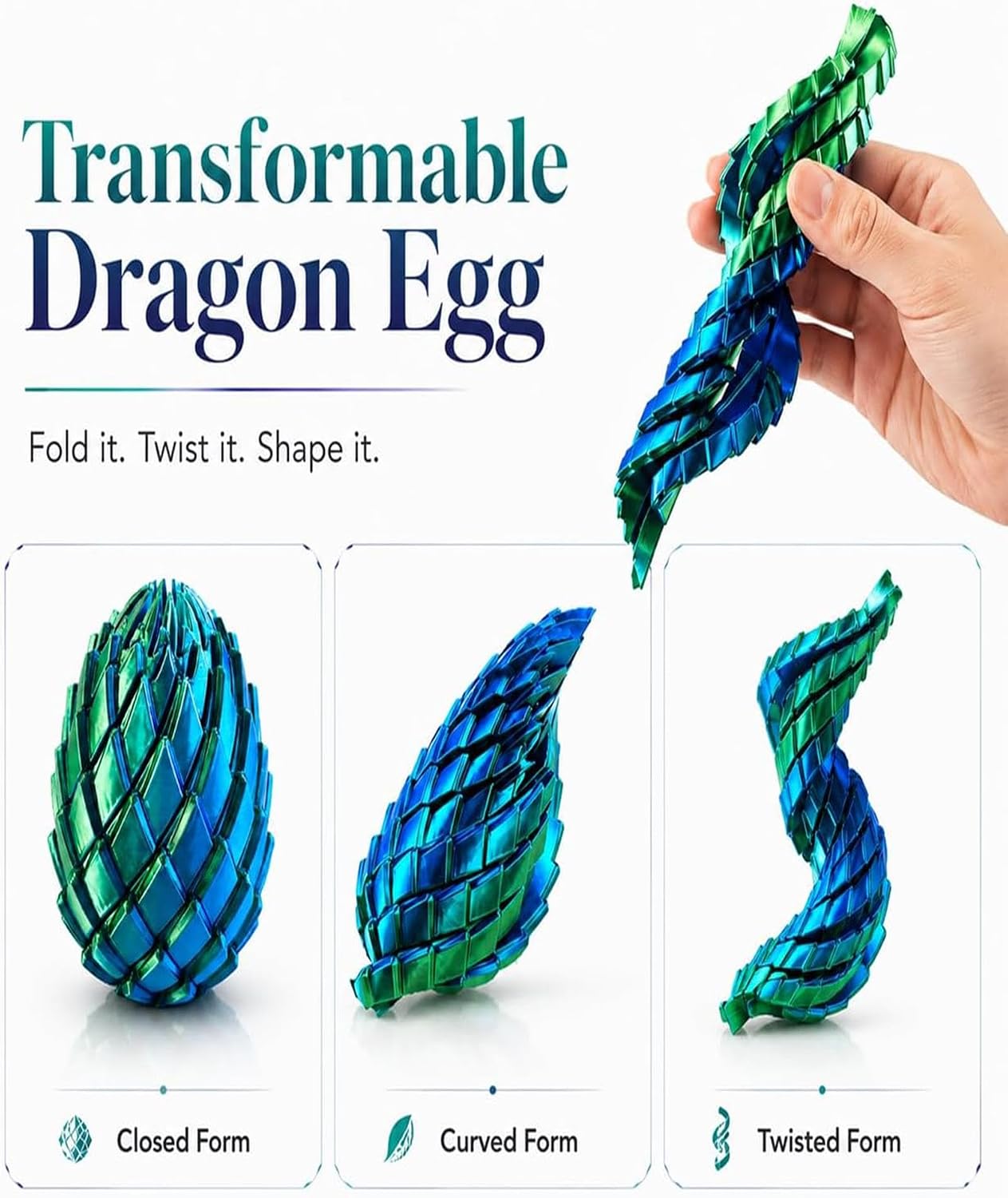 Transformable Rotatable Dragon Egg image 8