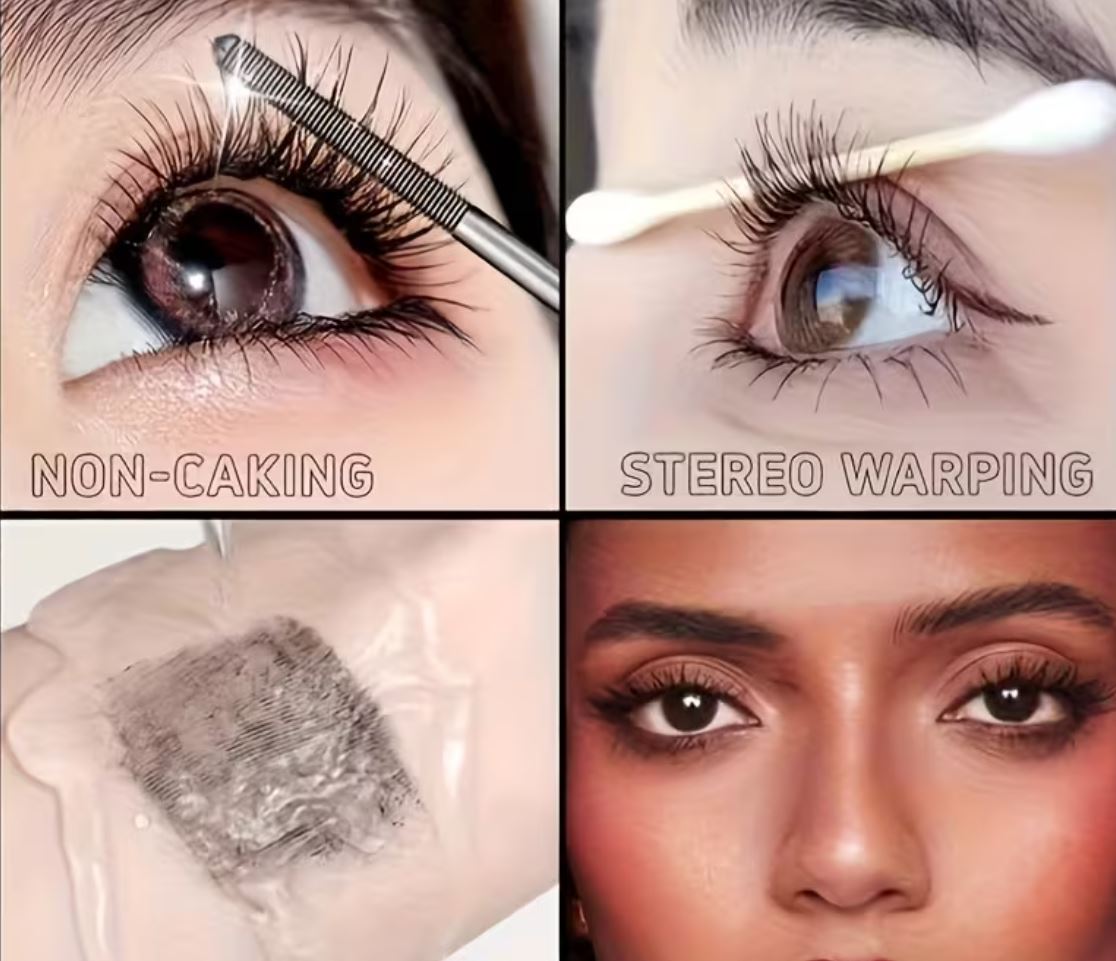 HUASURV Steel Tube Waterproof Mascara image 4